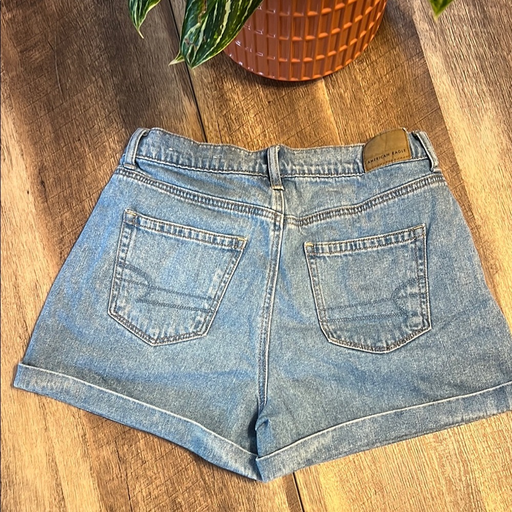 American Eagle Outfitters Light Blue Jean Shorts
